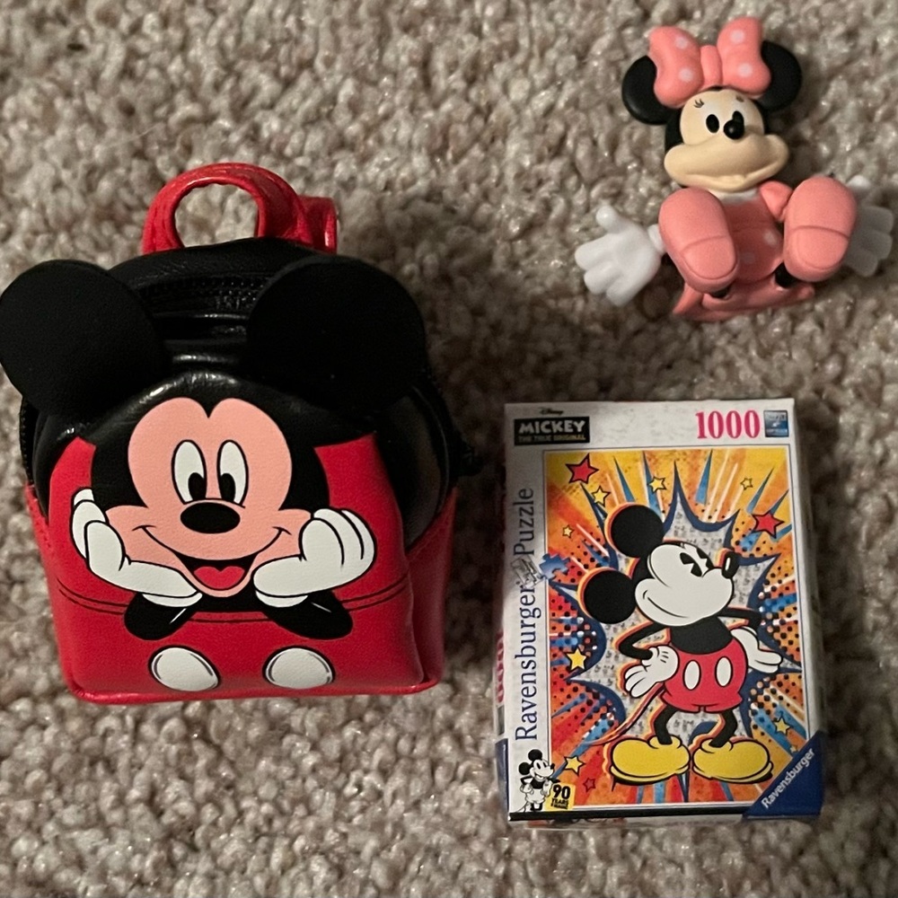 Disney Mickey Mouse Toy Set - Red and Black